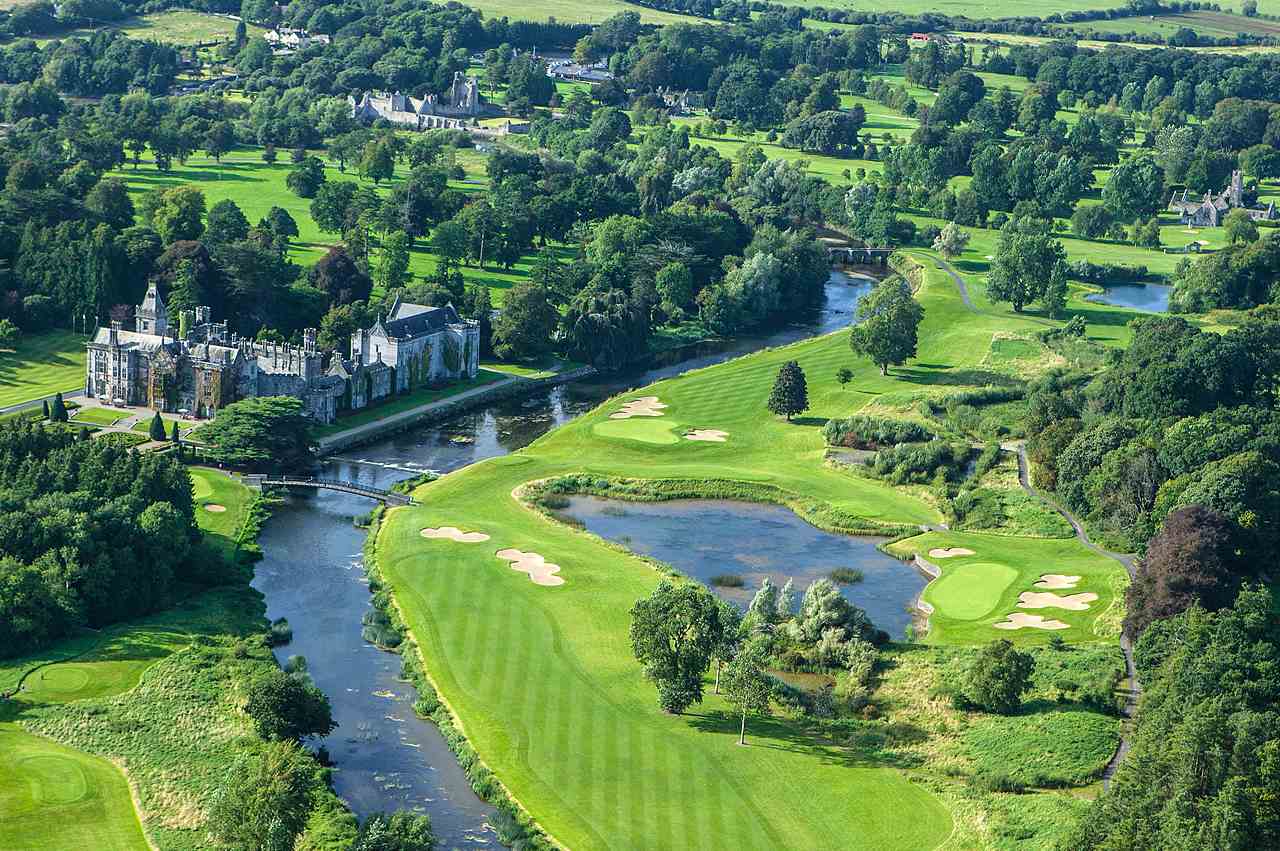 Golf Resort Adare Manor aus der Luft