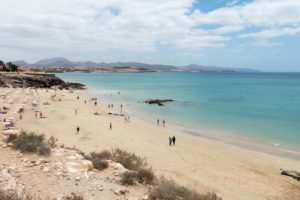 Strand an der Costa Calma auf Fuerteventura