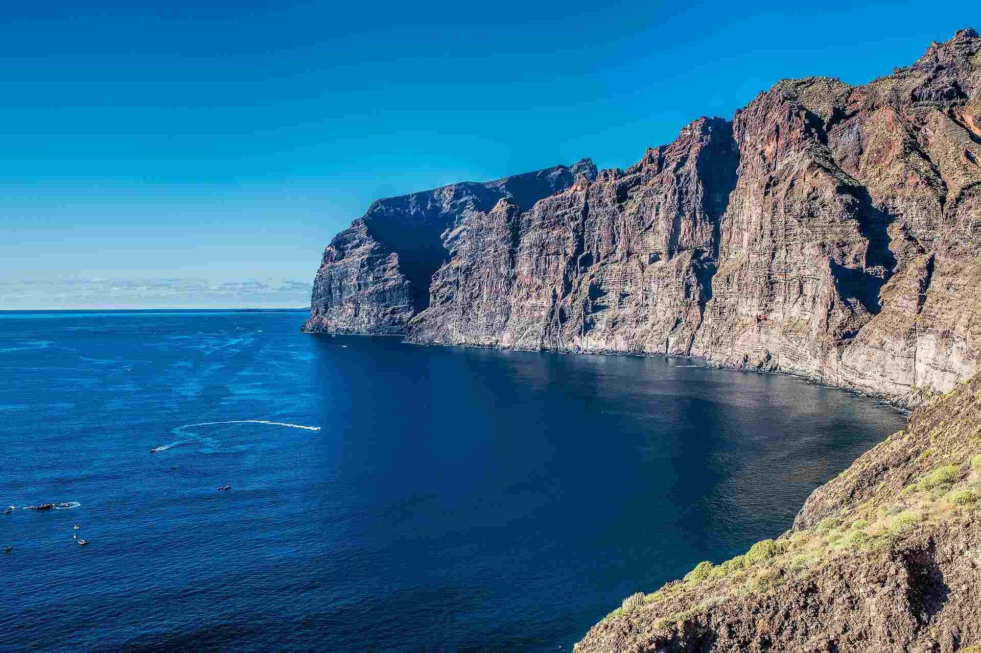 Klippen von Los Gigantes auf Teneriffa