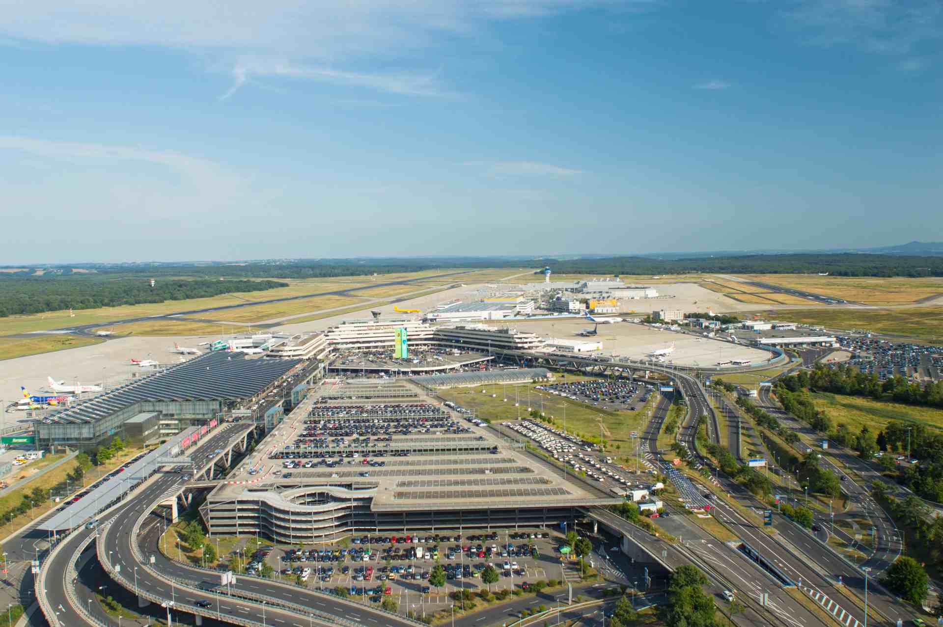 Luftaufnahme Flughafen Köln-Bonn