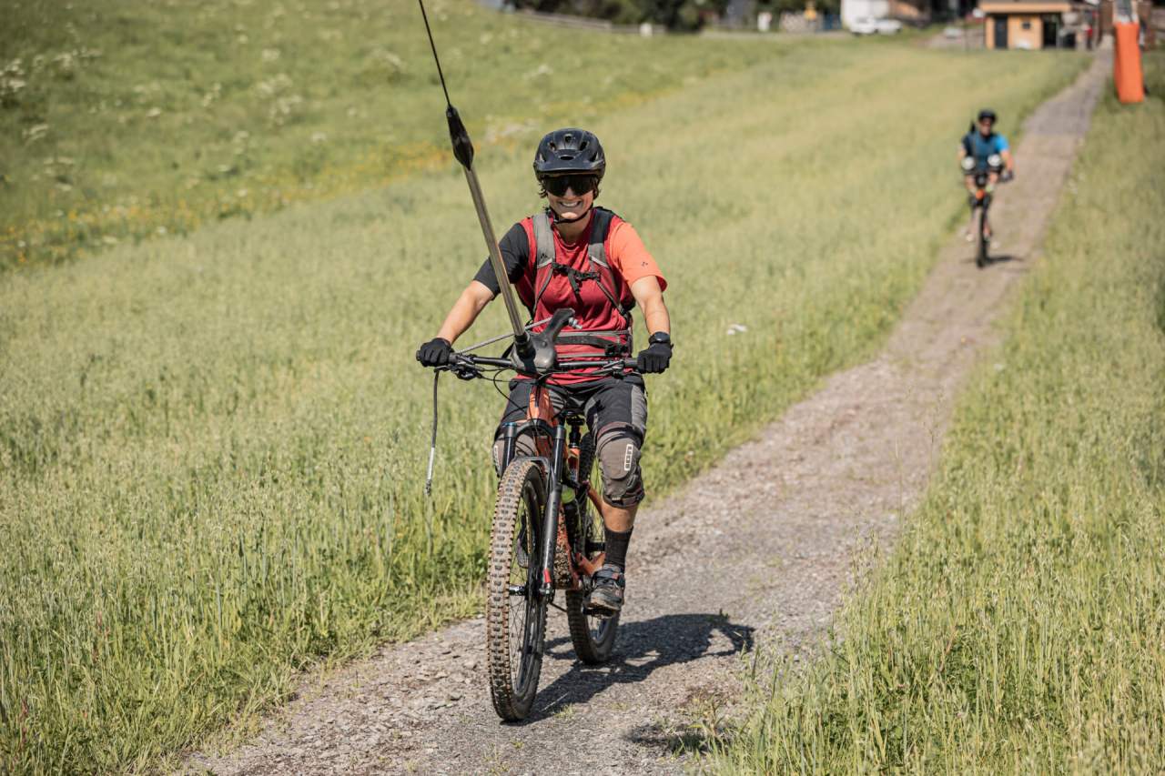 Bike-Schlepplift in Oberndorf