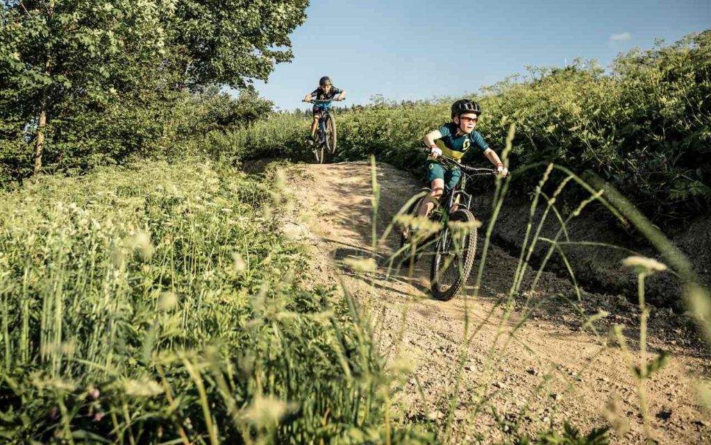 Bike-Trails für kleine Gäste in der Trail Arena Oberndorf