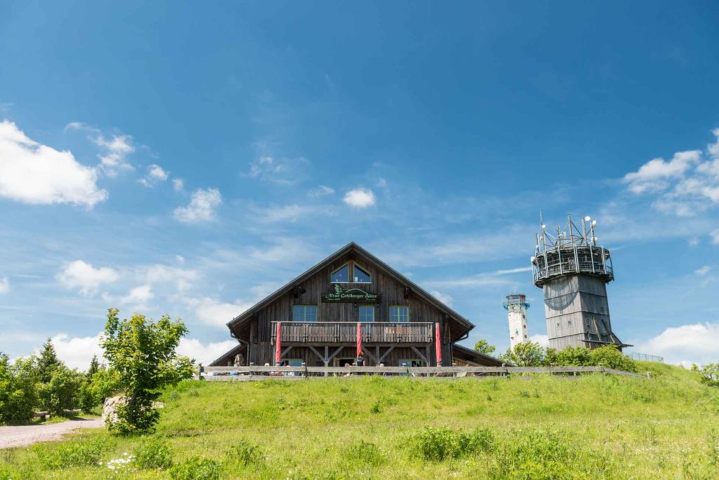 Neue Gehlberger Hütte auf dem Schneekopf