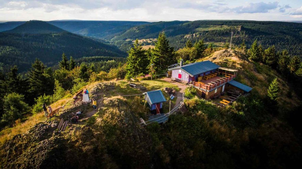 Ruppberghütte im Thüringer Wald