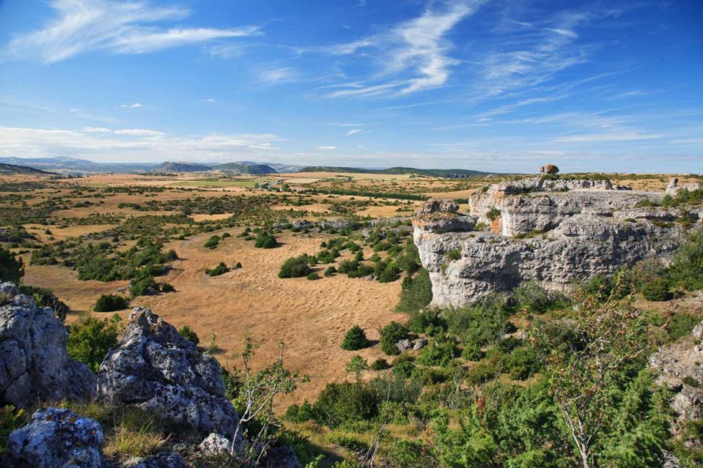 Typische Landschaft im Larzac