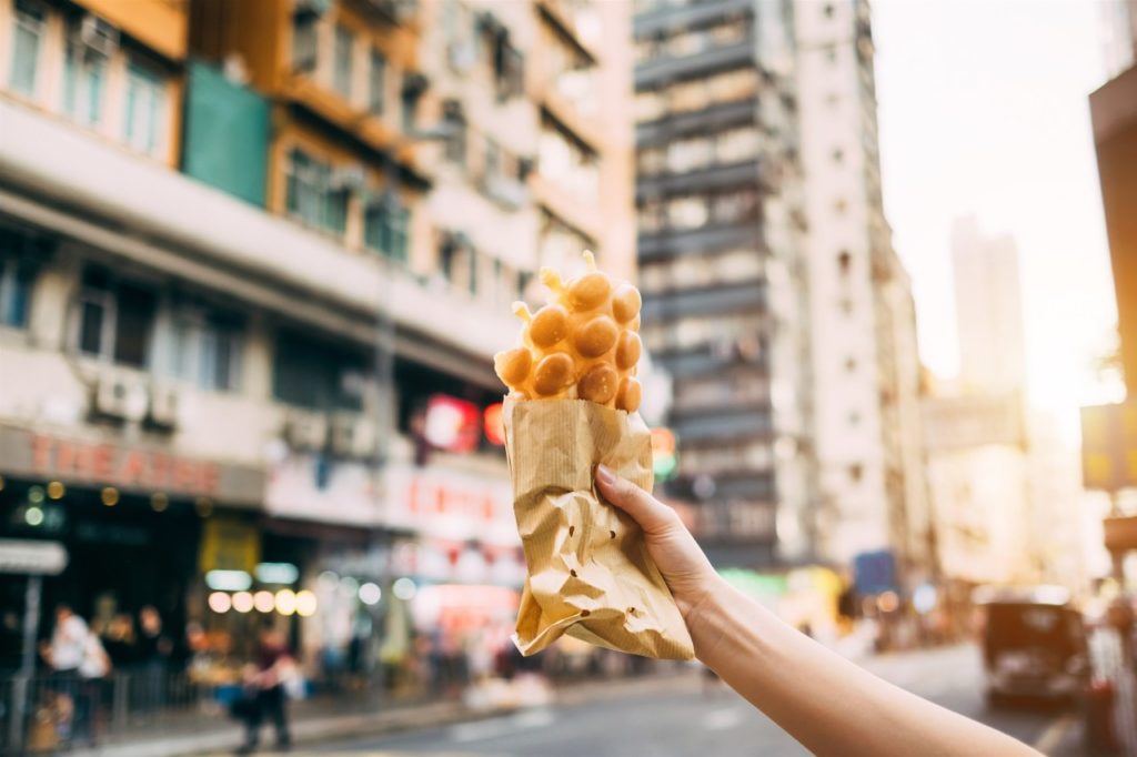 Bubble Waffle aus Hongkong