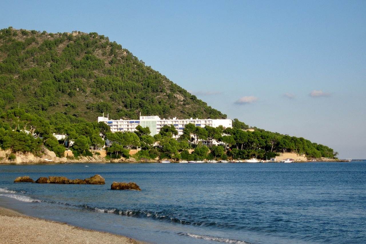 Bucht und Strand Costa de los Pinos Mallorca