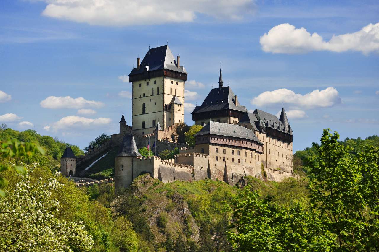 Burg Karlstein in der Nähe von Prag