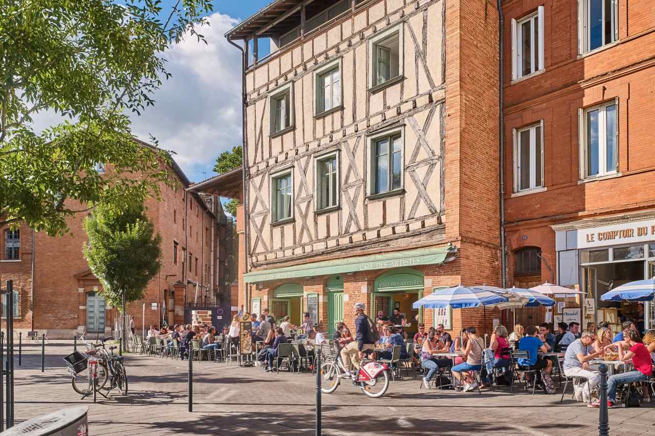 Café des Artistes in Toulouse