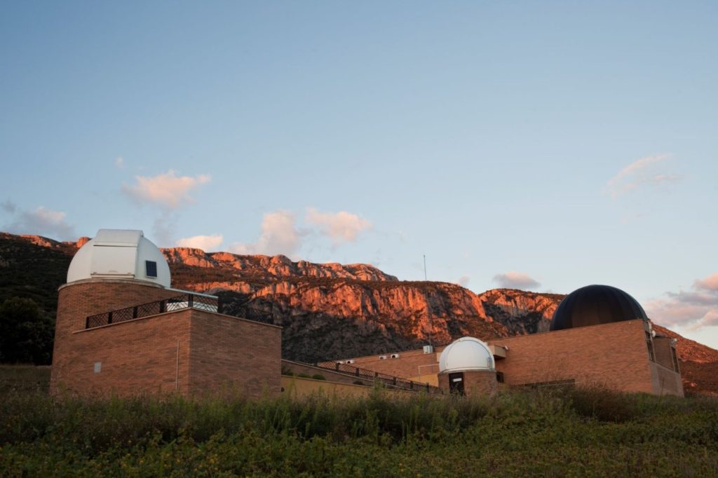 Astronomie Park Montsec in Àger Katalonien