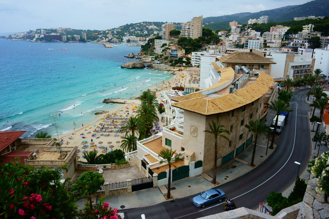 Cala Major Hotels am Strand