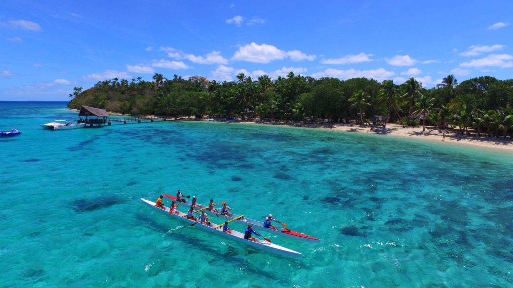 Kanus am Leleuvia Island Resort