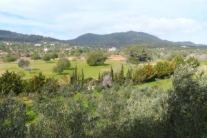 Landschaft bei S'Horta auf Mallorca
