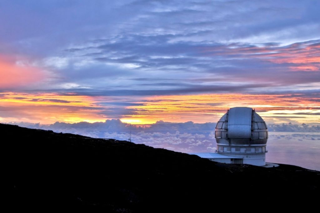 Observatorium auf dem Roque de los Muchachos La Palma