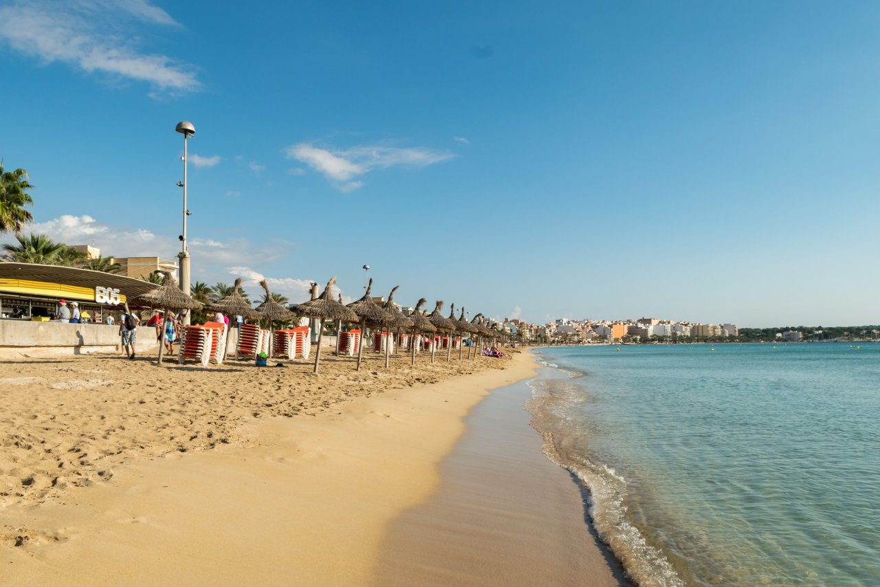 Strand von El Arenal