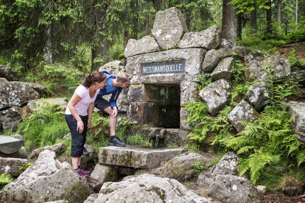 Weißmainsquelle im Fichtelgebirge