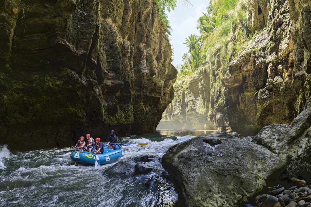 Wildwasser Rafting auf dem Navua River Fidschi