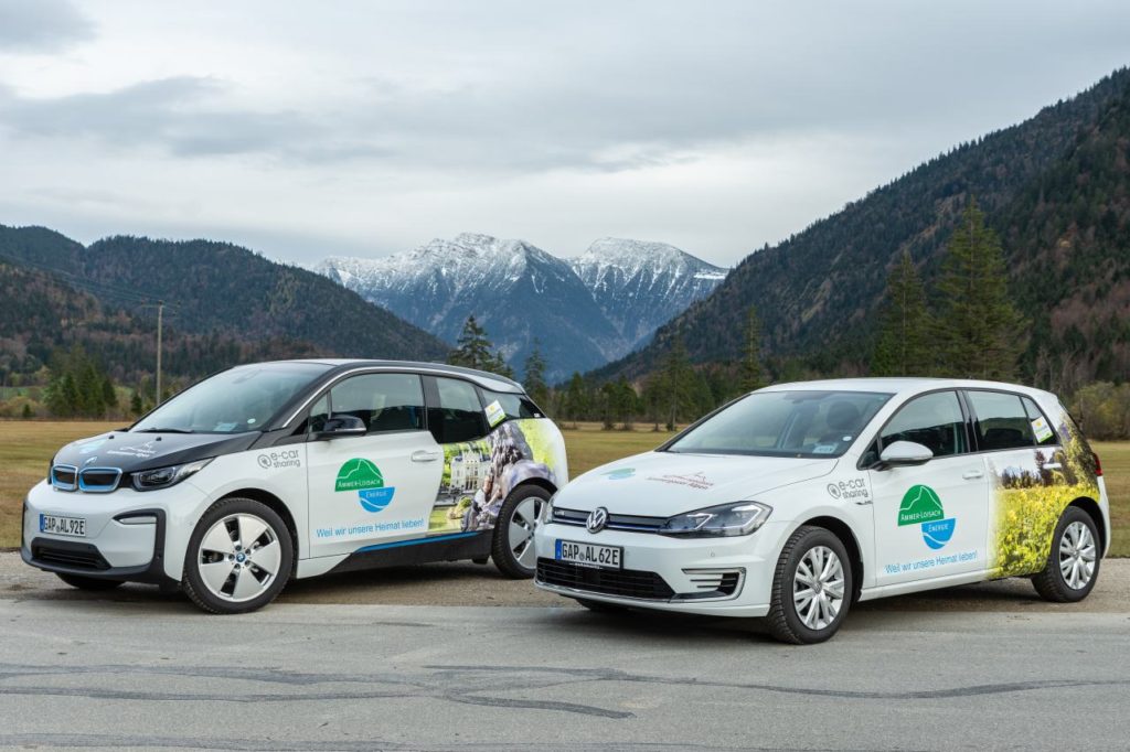 E-Carsharing Ammergauer Alpen