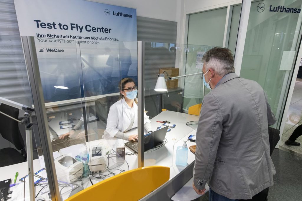 Lufthansa Corona-Testcenter Flughafen München