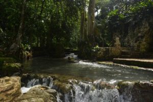 Natur Wasserfall Dominikanische Republik