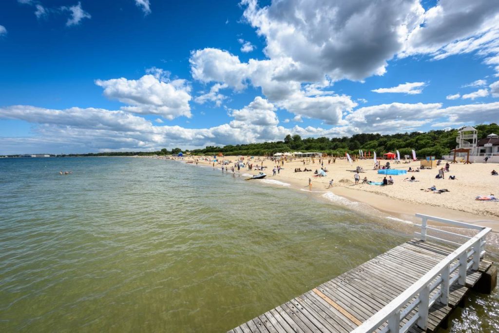 Strand von Brösen