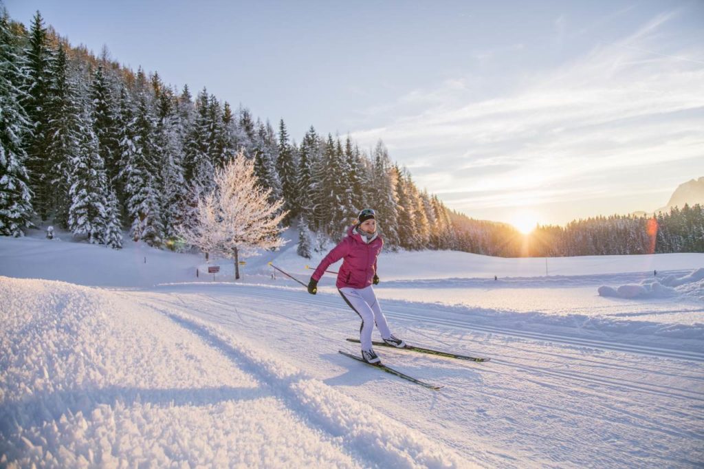 Einsame Loipen im Pillerseetal