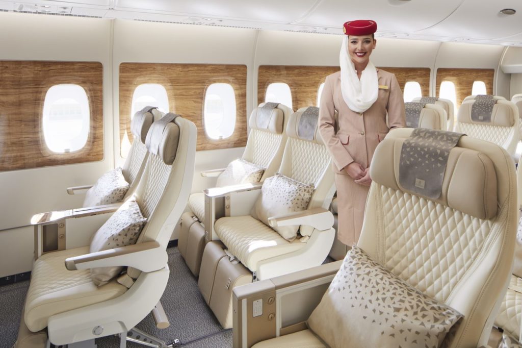 Neue Emirates Premium Economy Class