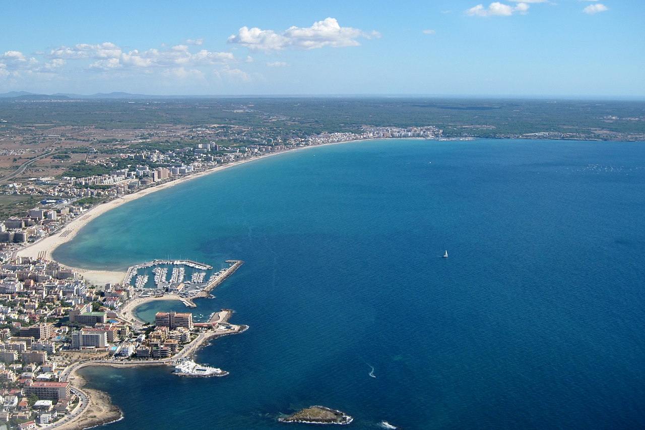 Playa de Palma aus der Luft