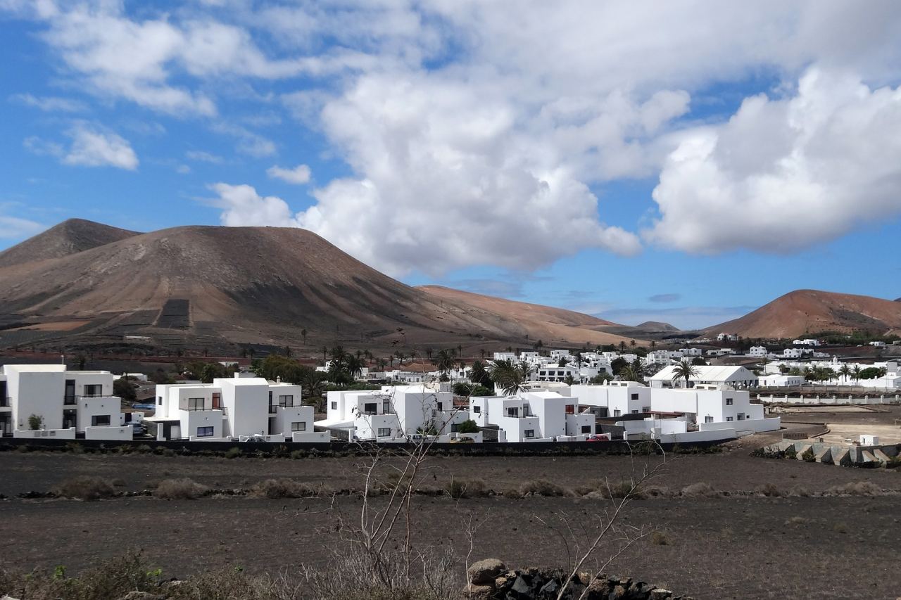 Typisches Dorf auf Lanzarote