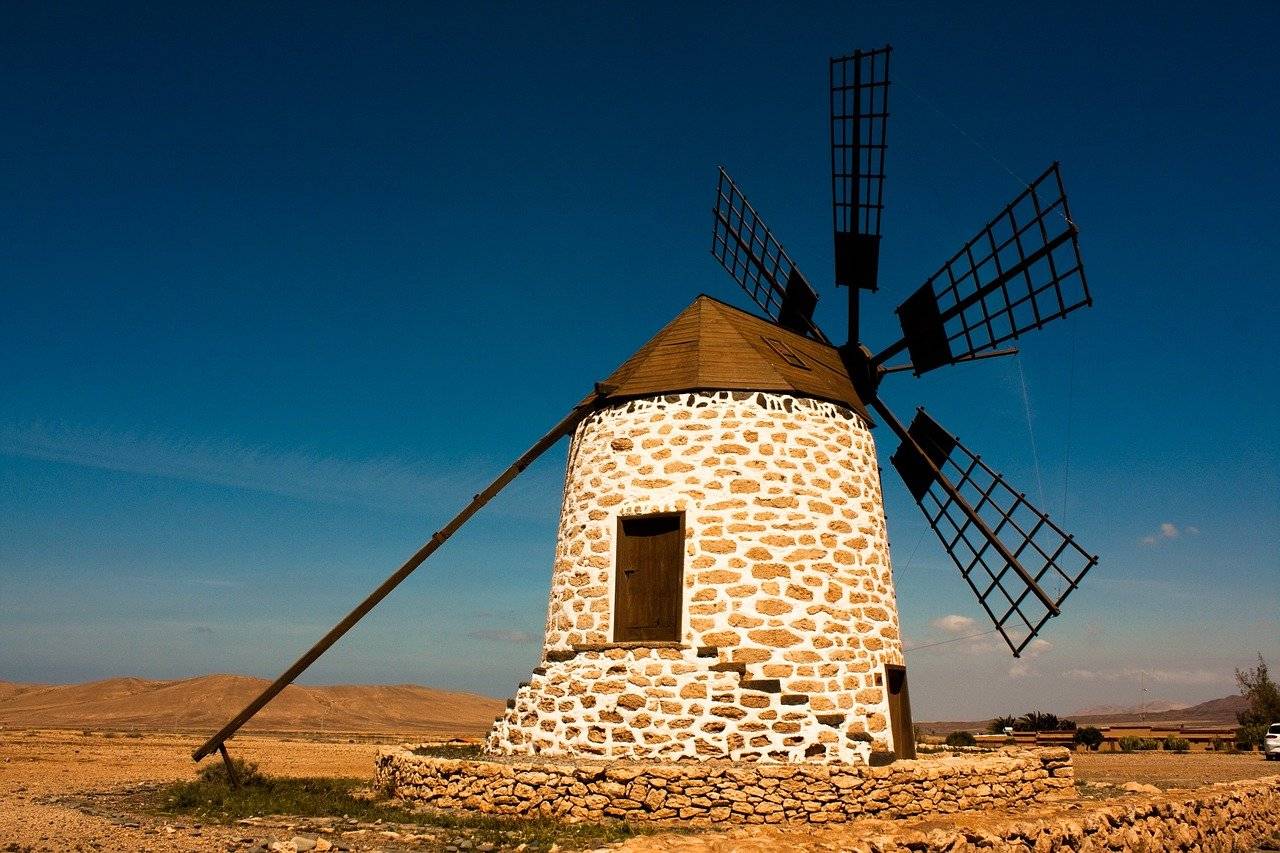 Windmühle bei Tefia
