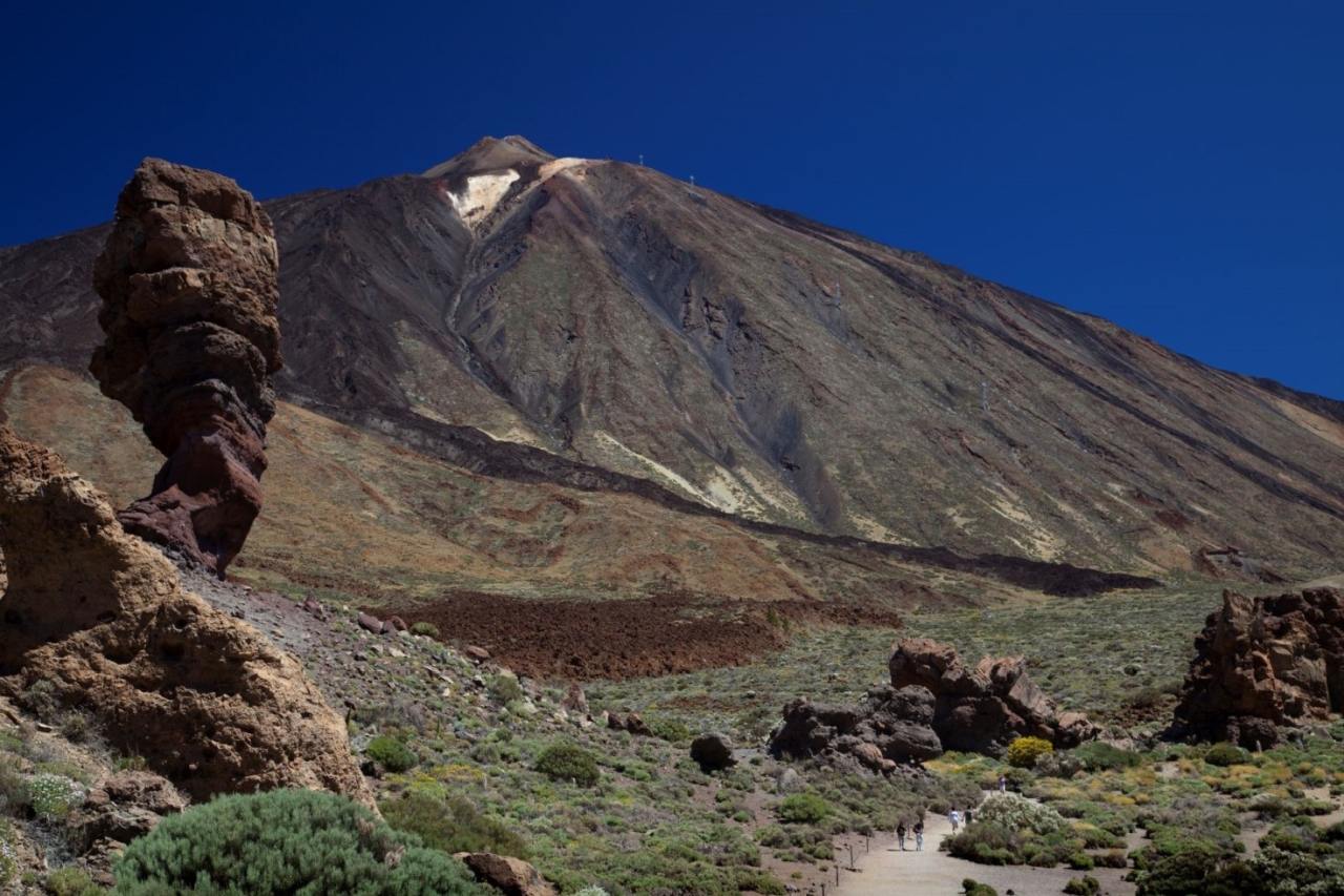 Der Gipfel des Teide im Cañadas del Teide-Nationalpark