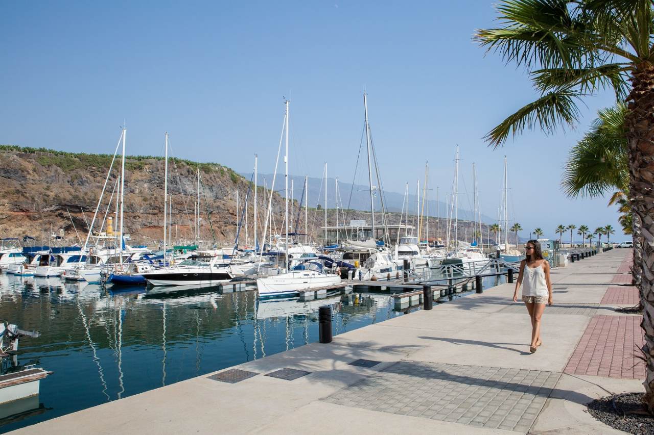 Hafen von Tazacorte auf La Palma