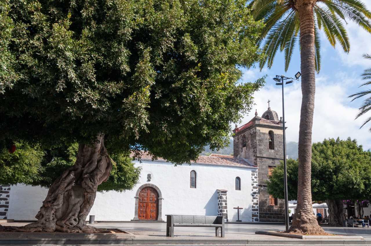 Kirche am Plaza de España in Los Llanos