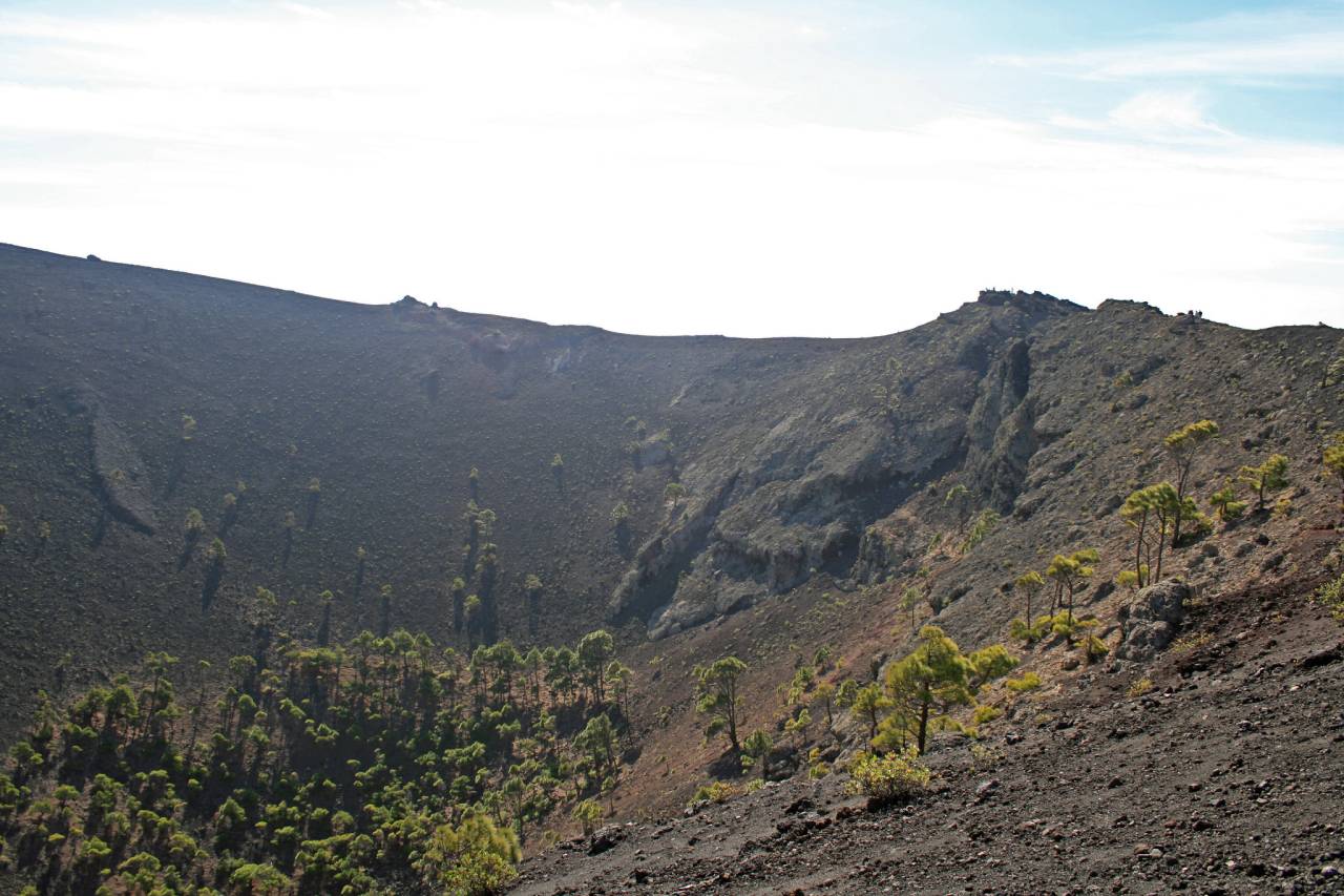 Krater Vulkan San Antonio La Palma
