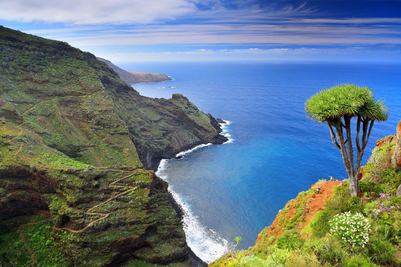 Steilküste im Norden von La Palma