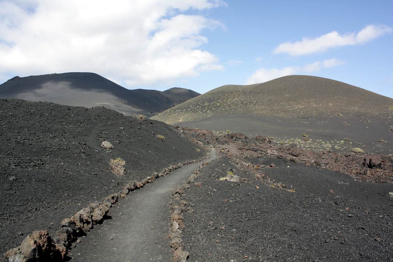 Vulkanlandschaft bei Fuencaliente auf La Palma