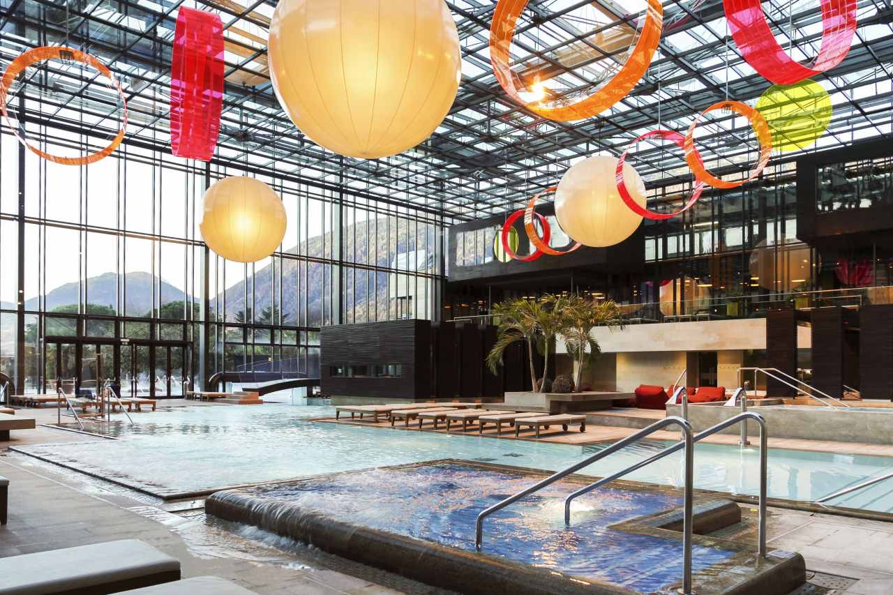 Entspannen mit Stil in der Therme Meran