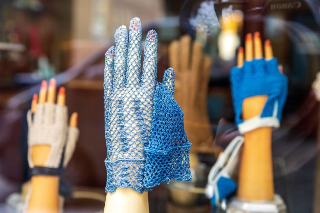 Extravagante modische Luque Handschuhe