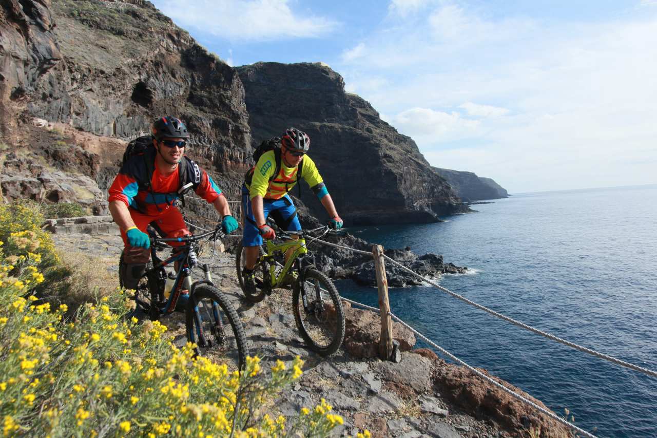 Mountainbike-Trail Küste La Palma