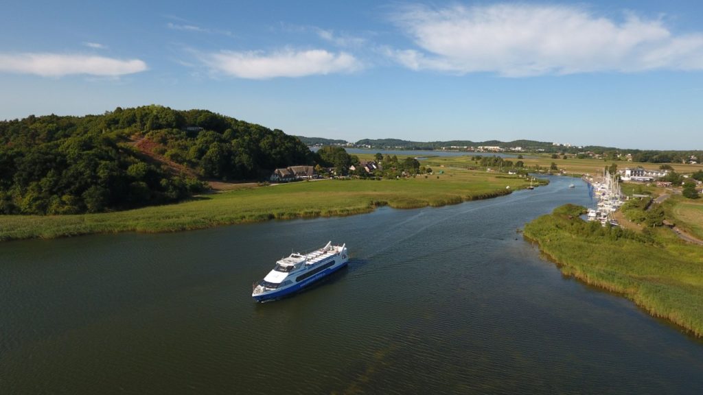 Schiff der Weißen Flotte GmbH bei Baabe