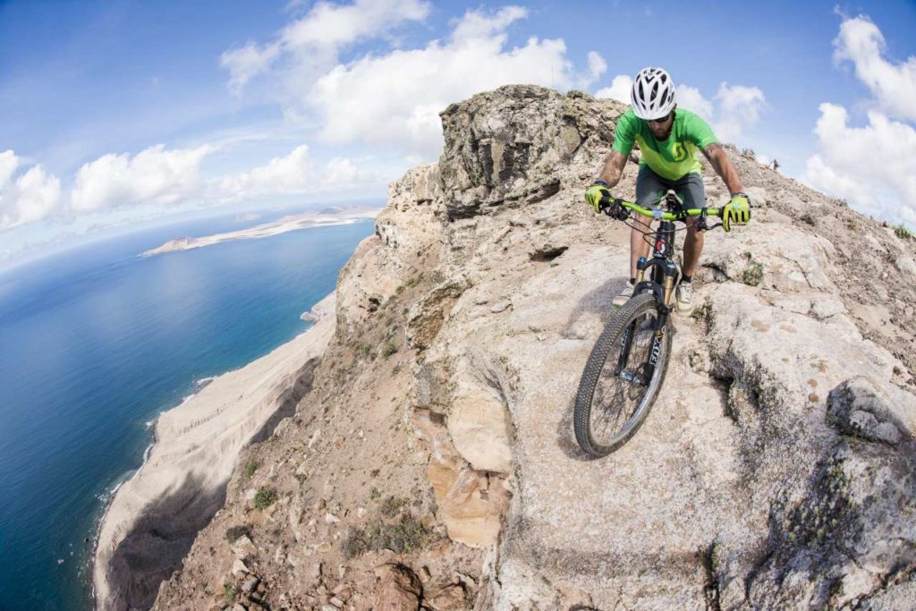 Spektakulärer MountainbikeTrail auf Lanzarote