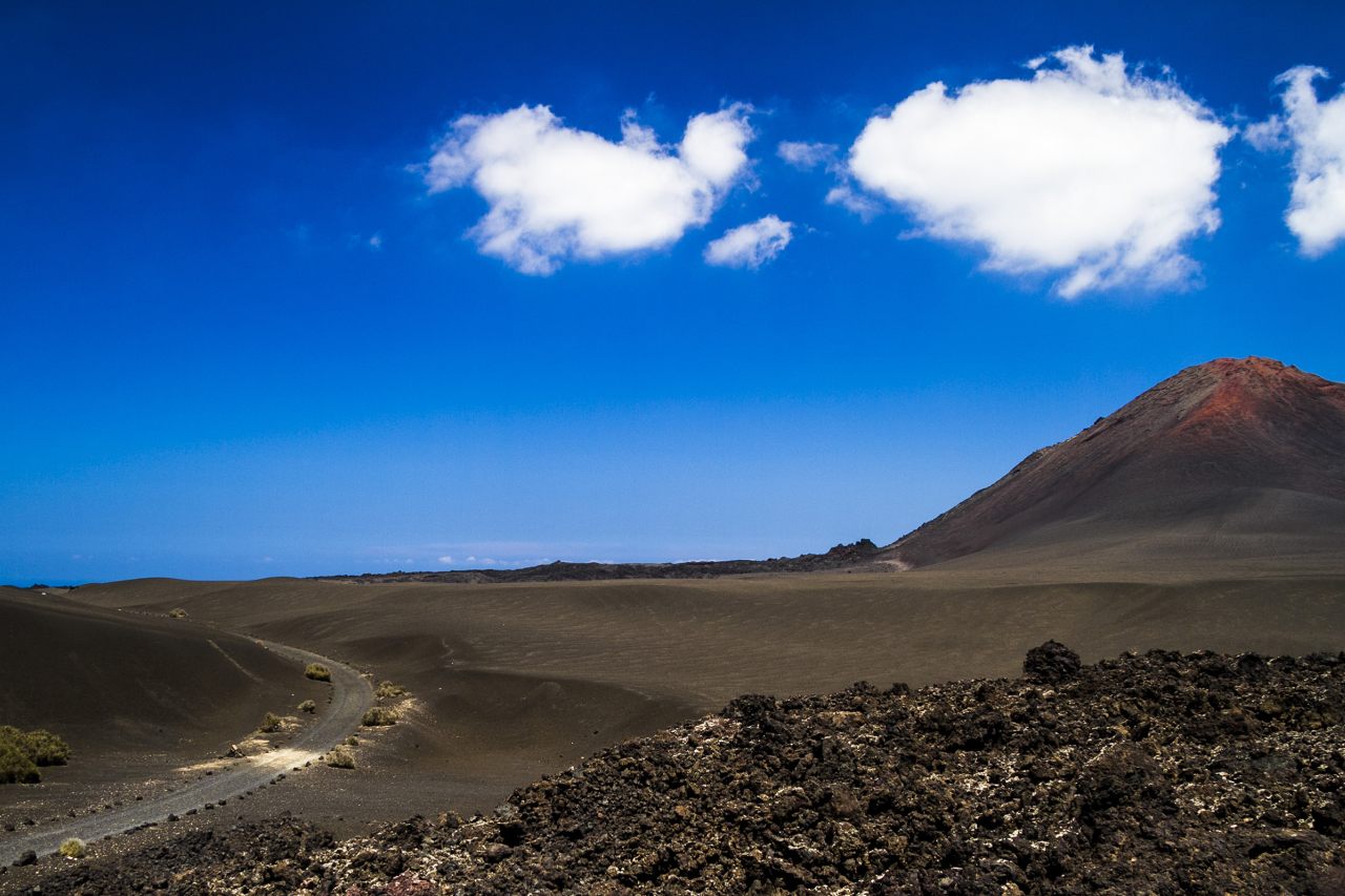 Vulkane und Lavalandschaft Nationalpark Timanfaya