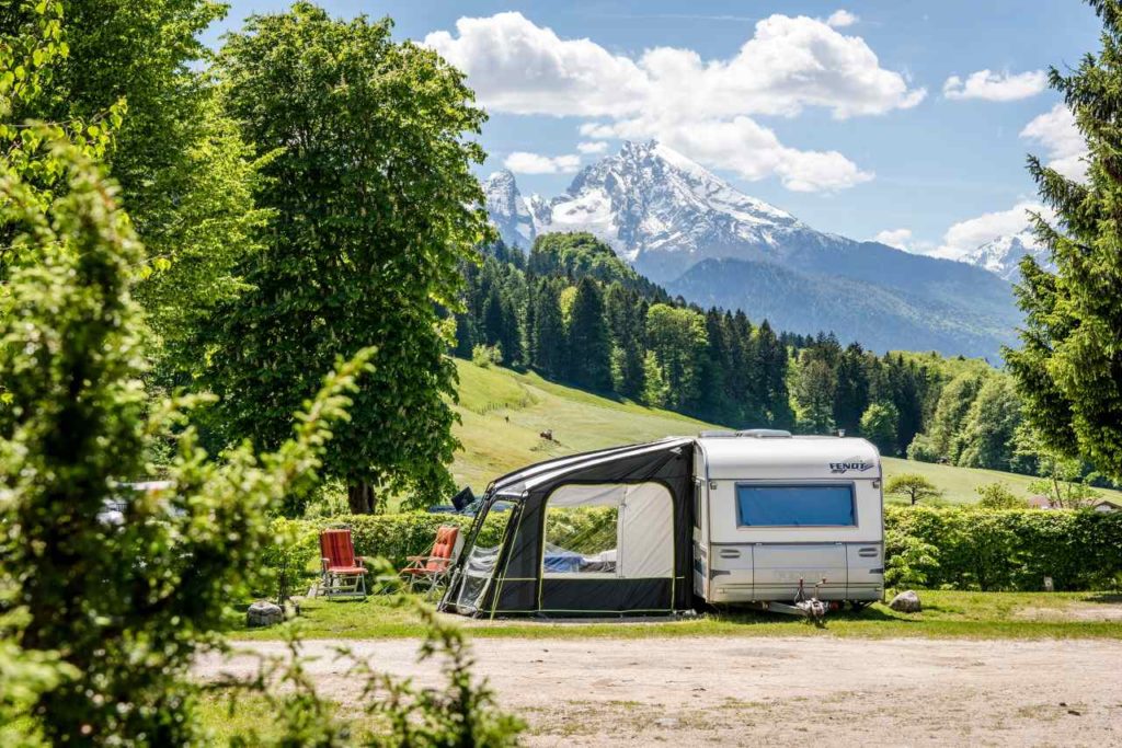 Camping-Resort Allweglehen Ausblick Berge