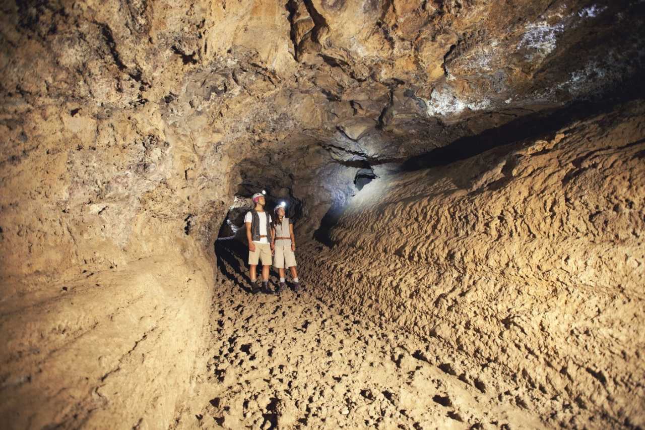 Höhlengang in der Cueva del Viento