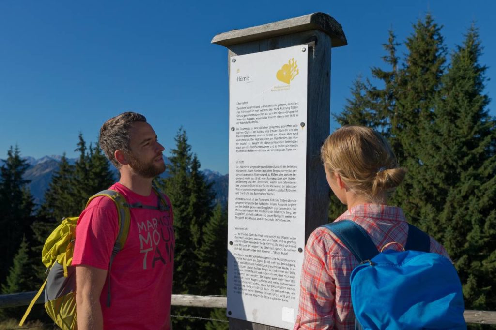 Mittleres Hörnle Meditationsweg Ammergau