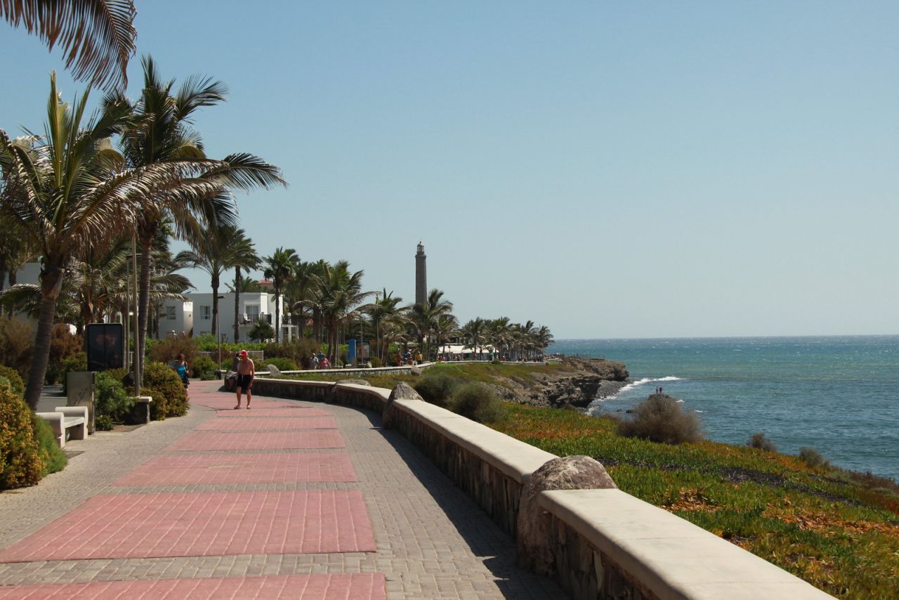 Promenade bei Costa Meloneras