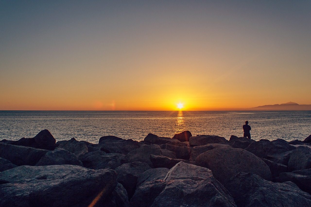 Sonnenuntergang Westküste Gran Canaria