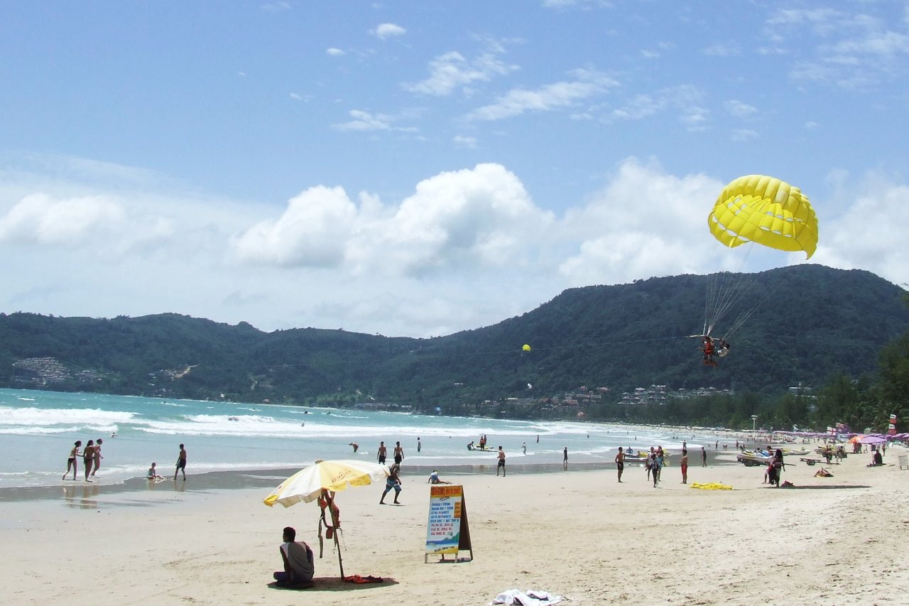 Patong Beach Strandleben