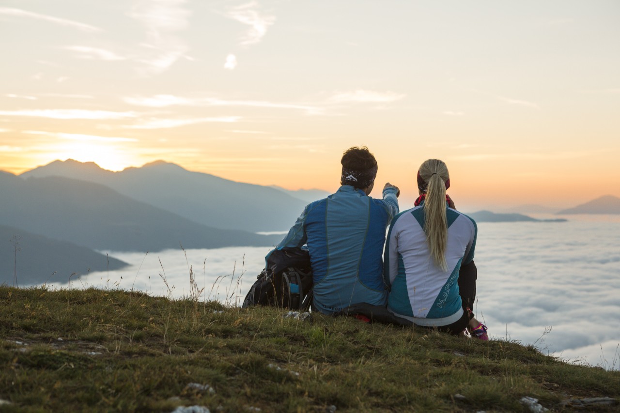 Sonnenaufgang auf dem Fanningberg im Sommer