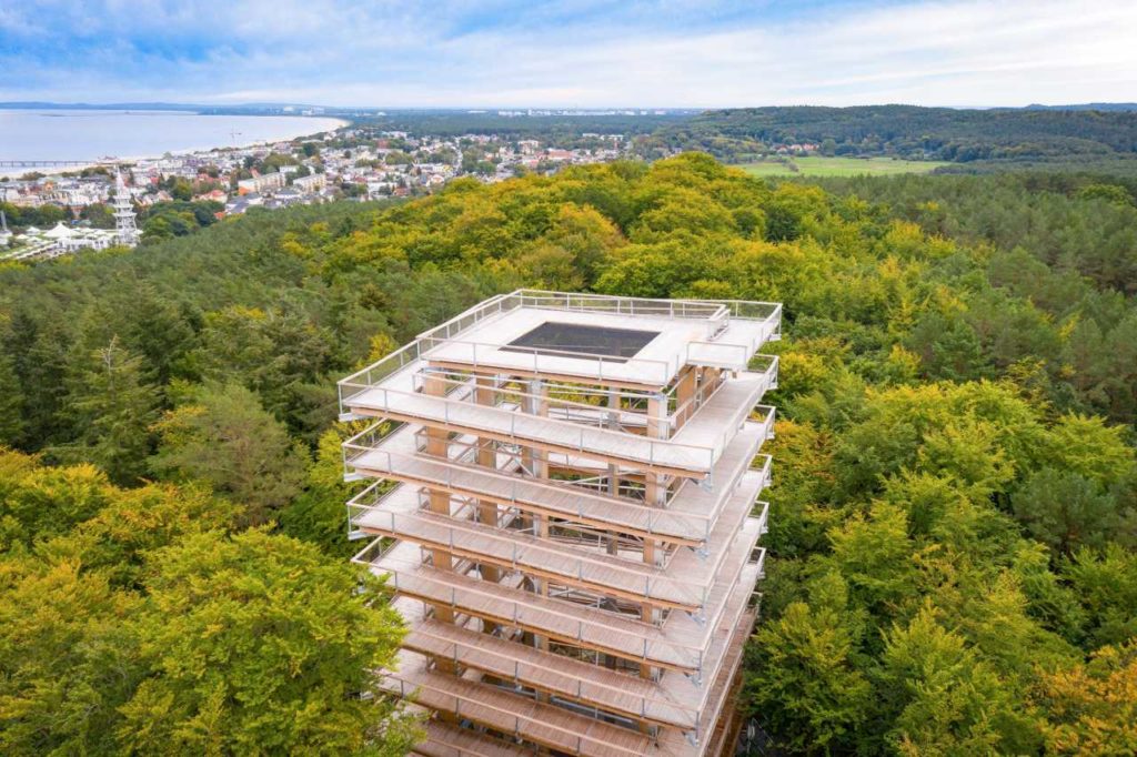 Aussichtsturm Baumwipfelpfad Heringsdorf